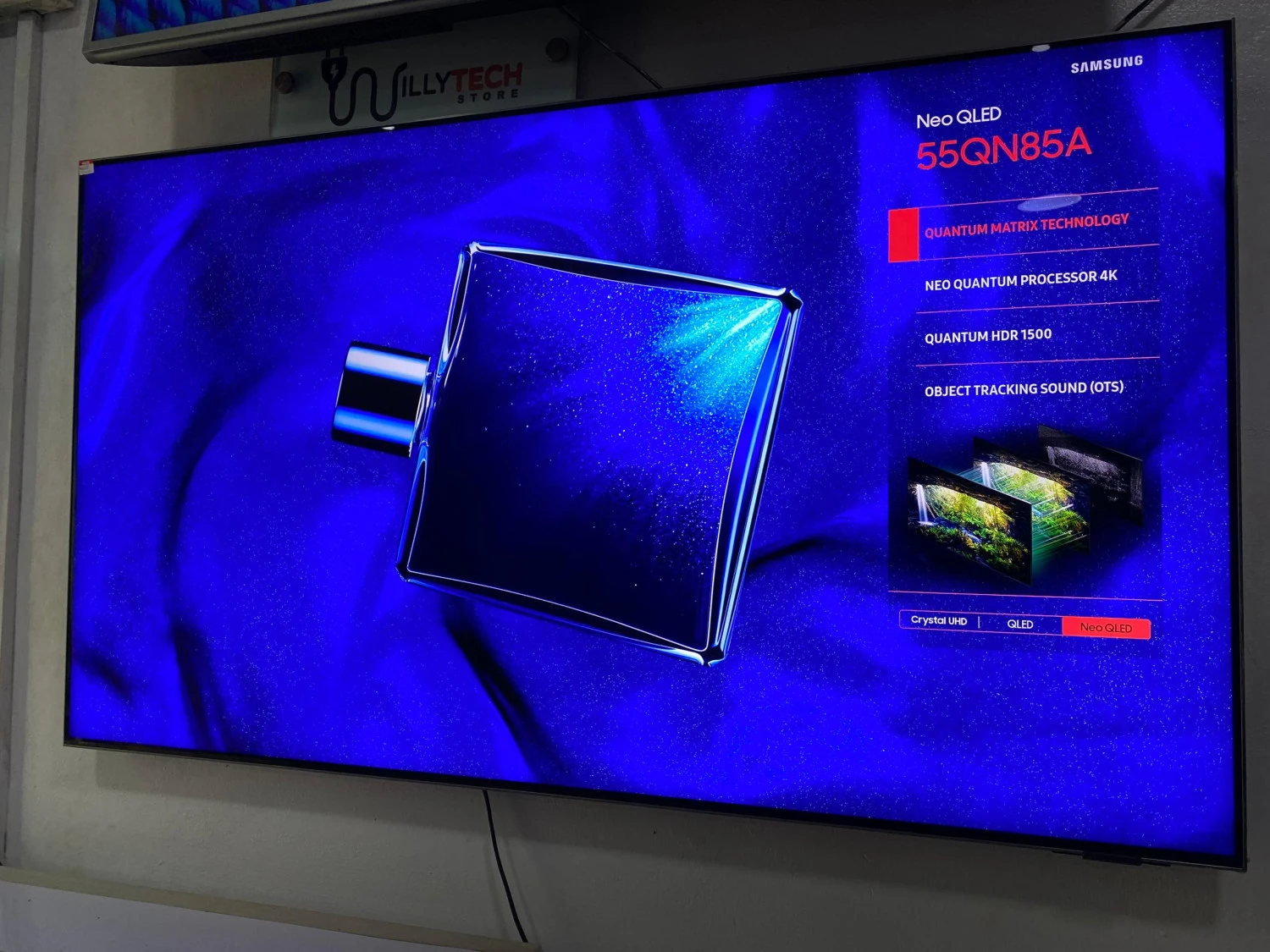 Samsung 55'' smart hub NEO Qled 4k HDR