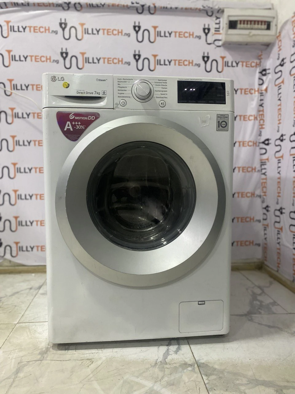 LG 7kg  Inverter Direct Drive  Auto Wash & Spin Front Loader Washing Machine