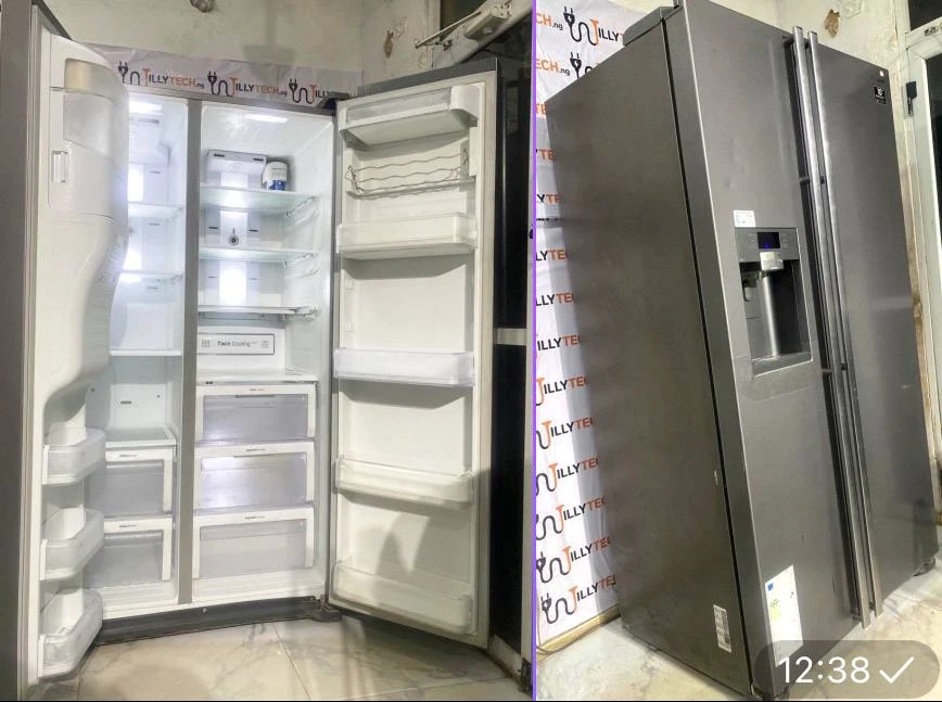 Samsung  750L  Digital Inverter  Side By Side Fridge & Freezer  Ice Try Maker + 